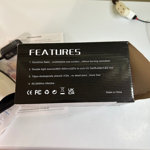 White Electric Nail Lamp  #1 - Picture 9 of 14